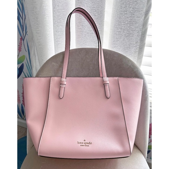 NEW! Kate Spade Becca Tote Purse in Light Pink - Picture 1 of 5